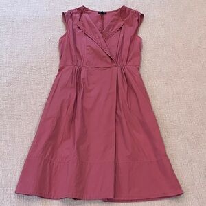 Talbots size 2 petite Dusty Rose / coral Midi wm’s Dress